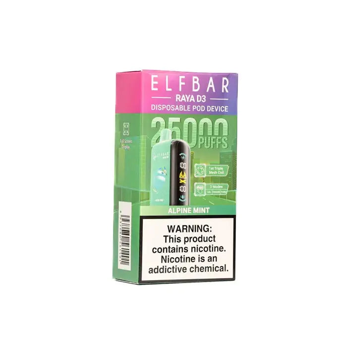 Elf Bar Raya D3 – Alpine Mint – 25000 - Vape Shop Udaipur VapeshopUdaipur