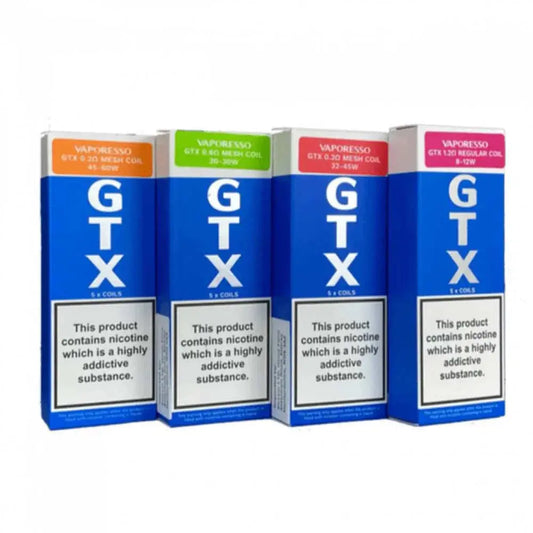 Vaporesso GTX Replacement Coil Series (5-Pack) - Vape Shop Udaipur VapeshopUdaipur