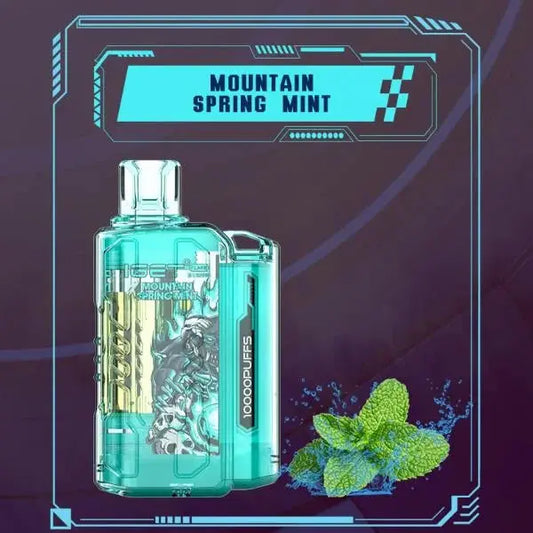 IGET FLARE B10000 – Mountain Spring Mint - Vape Shop Udaipur VapeshopUdaipur